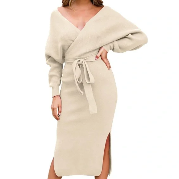 princess polly baby blue dress Batwing Backless Dress